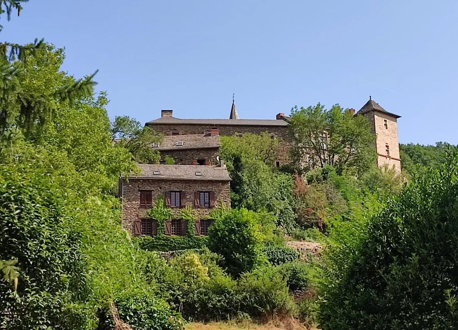 Gite L'0Livier Avec Piscine En Aveyron Saint-Just-sur-Viaur Francie